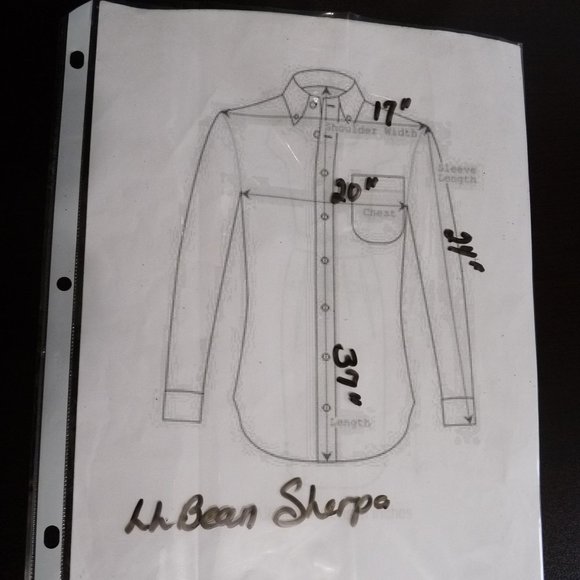 LL Bean Womens Jacket Coat Faux Suede Sherpa Lined Brown Pockets Warm Medium - Picture 13 of 13